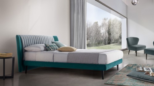Letto contenitore Dafne Rosini su misura 