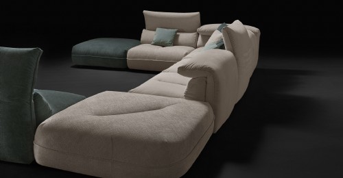 divano modulabile mod Ibiza Rosini 3