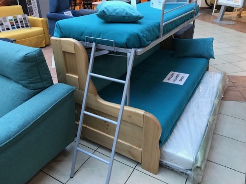 Divano letto a castello tre letti multifunzionale 2