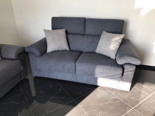 divano letto sistema pronto letto con copribraccioli e poggiatesta mobile