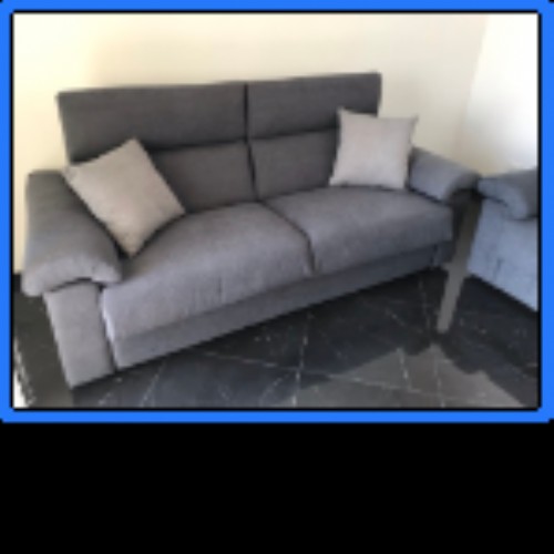 divano letto sistema pronto letto con copribraccioli e poggiatesta mobile 3