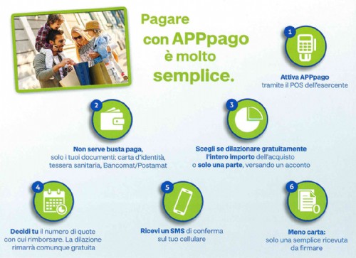 APPPAGO pagamenti dilazionati a tasso zero 2