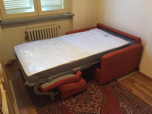 poltrone letto sistema pronto letto XL materasso 100 cm