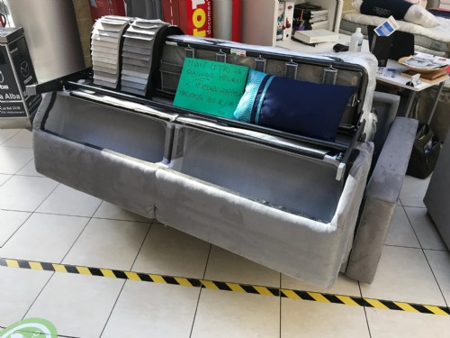 divano letto longitudinale su misura materasso da 140 2